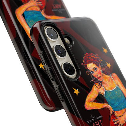 Tough Cases - Google Pixel - Samsung Galaxy - Motiv: Lea, Sternenhimmel, Mikado3