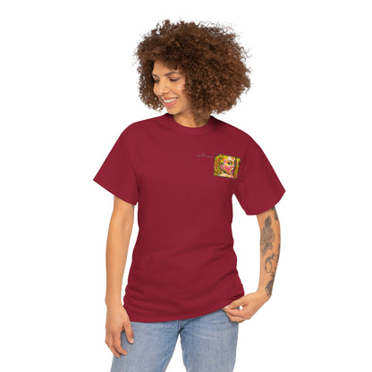 Unisex Heavy Cotton Tee - Motiv: Romina, H 7 cm