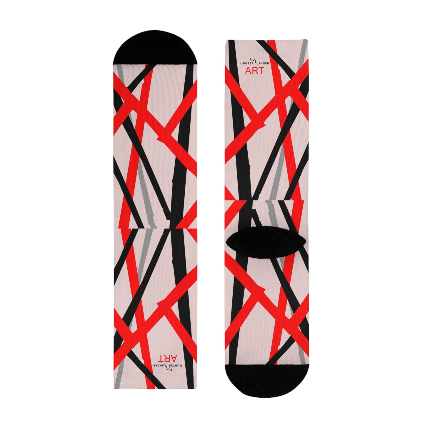 Sublimation Crew Socks (EU) - Motiv: Mikado 1, S, M, L
