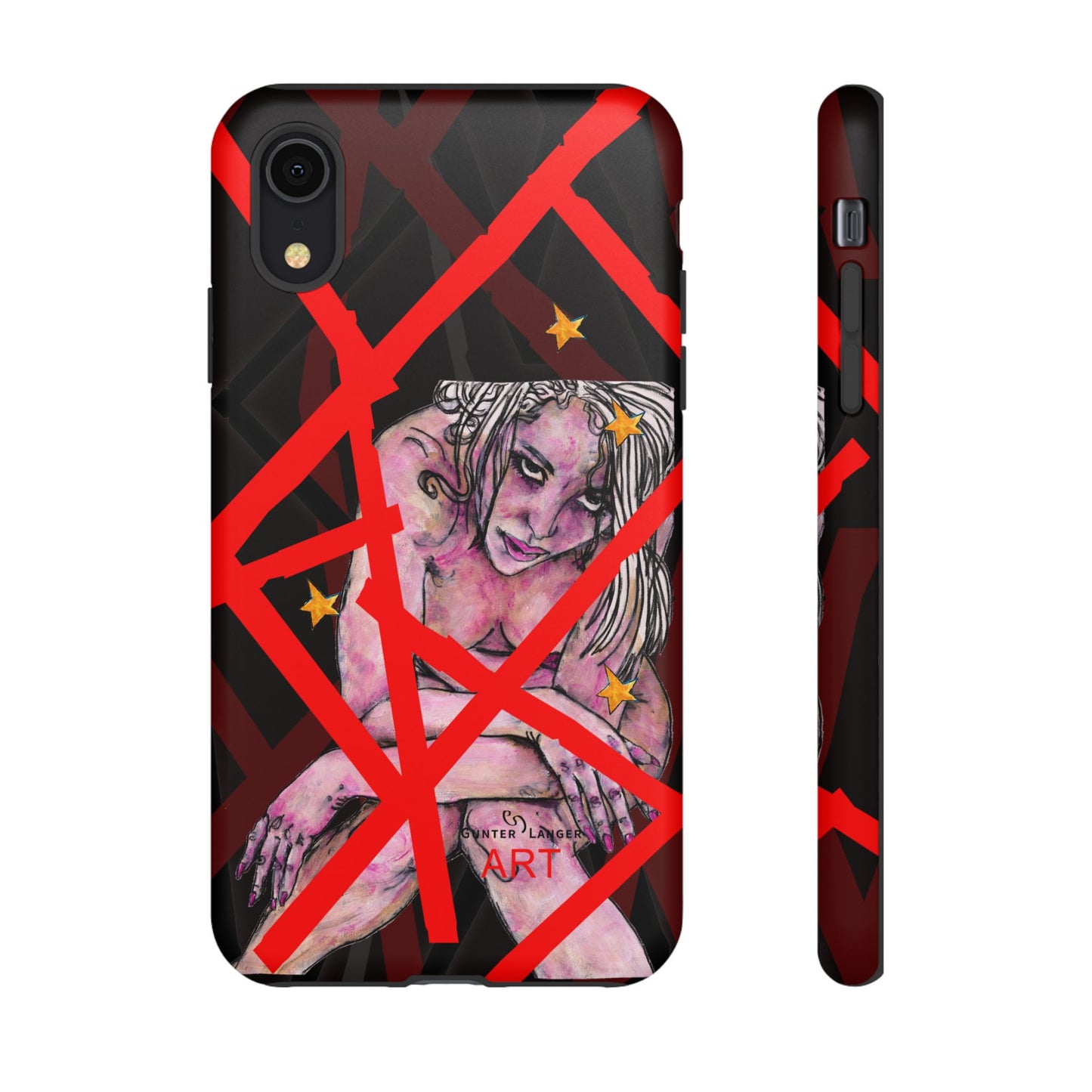 Tough Cases - iPhone - Motiv: Stella, Mikado