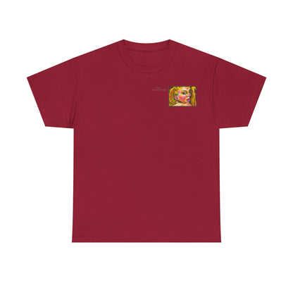 Unisex Heavy Cotton Tee - Motiv: Romina, H 7 cm