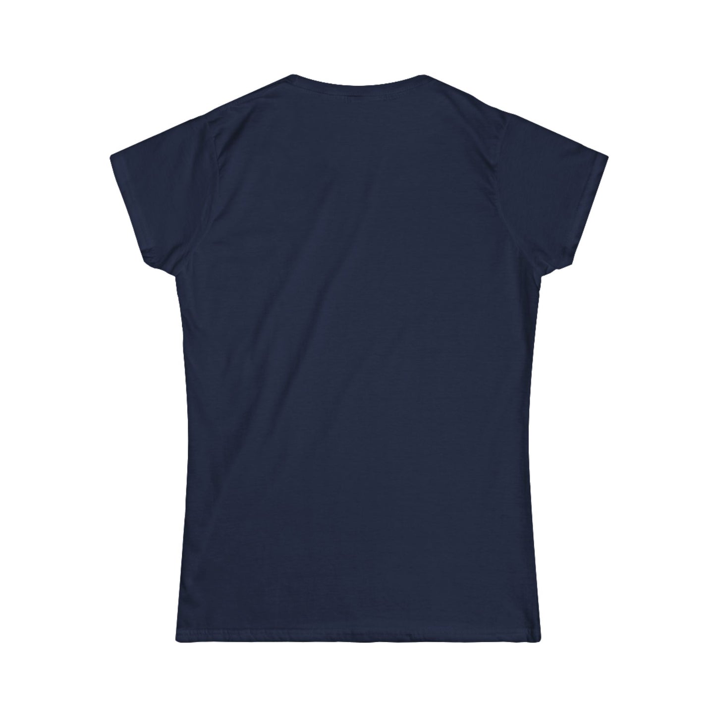 Women's Softstyle Tee - Motiv: Front, Erna, H 8 cm