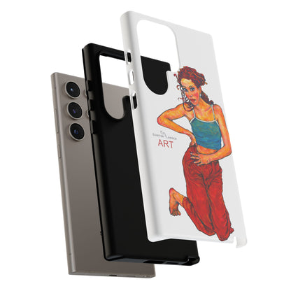 Tough Cases - Google Pixel - Samsung Galaxy - Motiv: Lea, Weiß