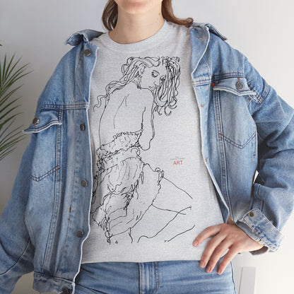 Unisex Heavy Cotton Tee - Motiv: Front Giselle