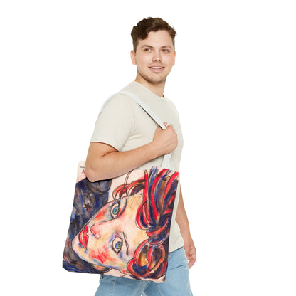 Tote Bag (AOP)- Motiv: Alexa, A01