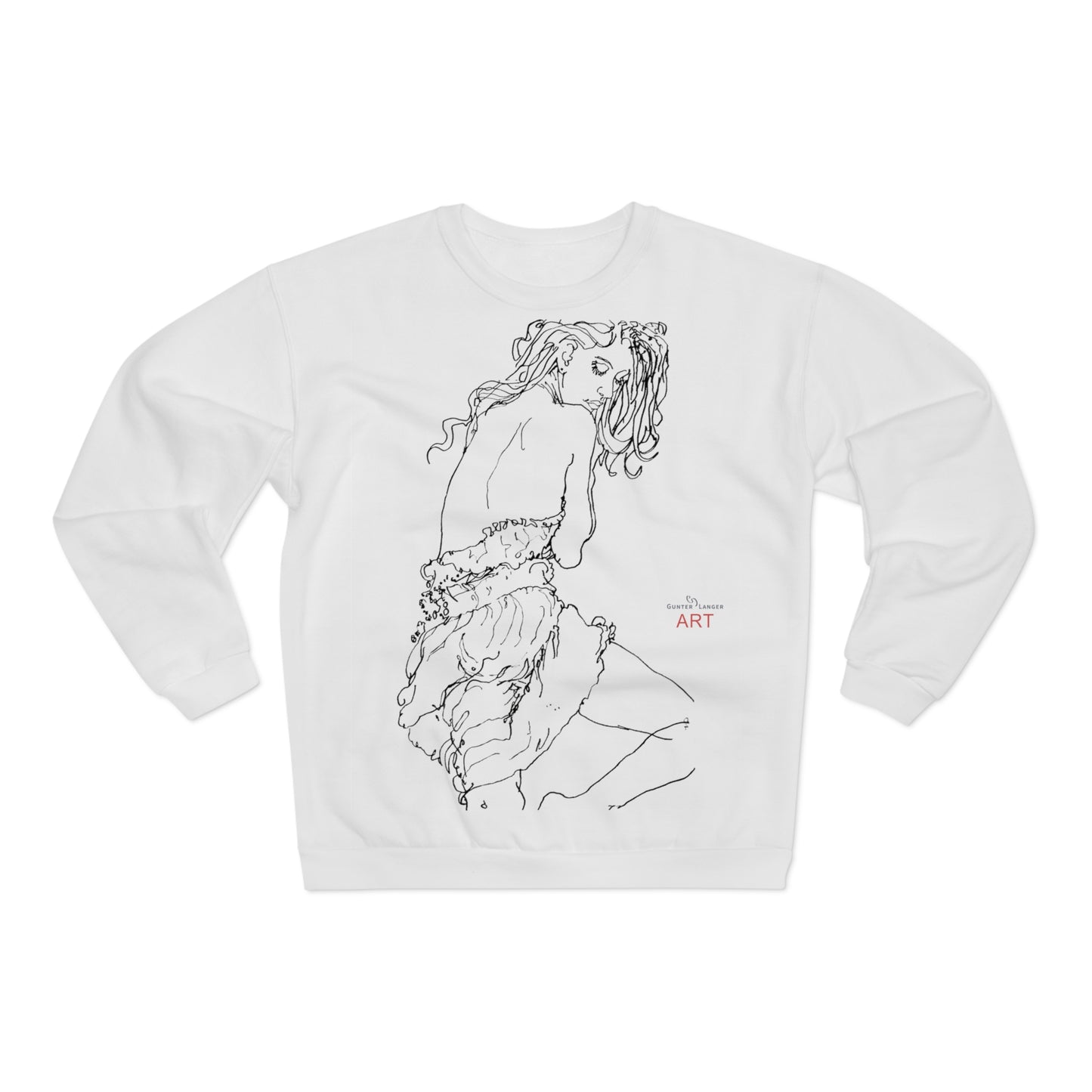 Unisex Crew Neck Sweatshirt (EU) - Motiv: Giselle & Giselle