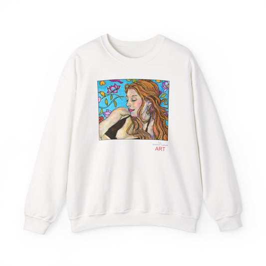 Unisex Heavy Blend™ Crewneck Sweatshirt - Motiv: Ida (Ausschnitt) & Ida