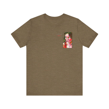 Unisex Jersey Short Sleeve Tee - Motiv: Front Alea (Ausschnitt) & Rückseite  Alea