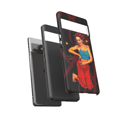 Tough Cases - Google Pixel - Samsung Galaxy - Motiv: Lea, Sternenhimmel, Mikado3