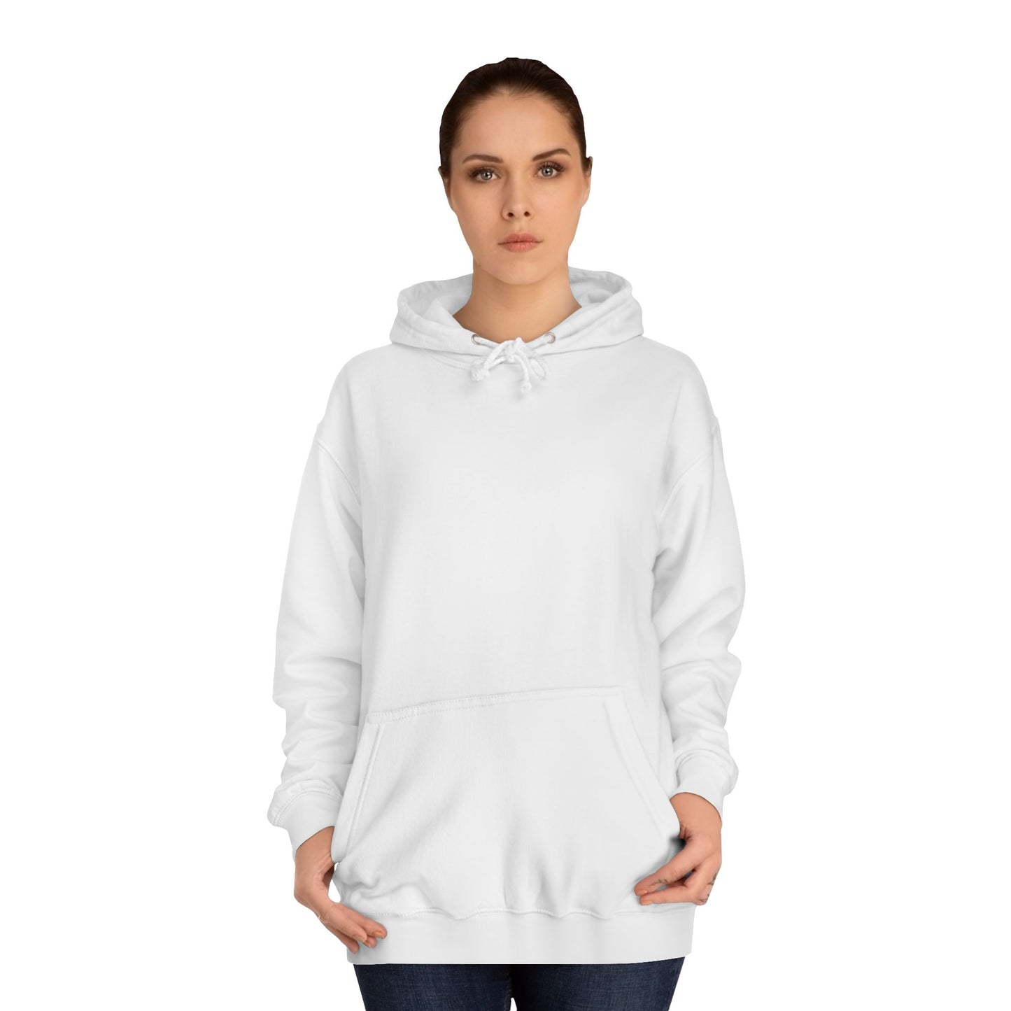 Unisex College Hoodie -  Motiv: Rückseite Zuflucht gerahmt