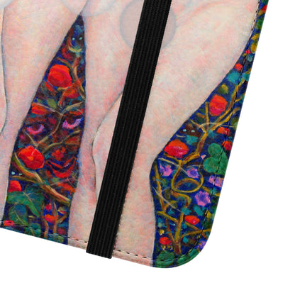 Flip Cases - Motiv: Waldnymphen, Schwarz, Seifenblasen