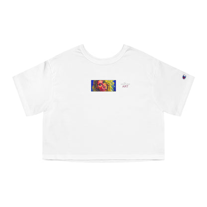 Champion Women's Heritage Cropped T-Shirt - Motiv: Front, Mascha, h 5 cm