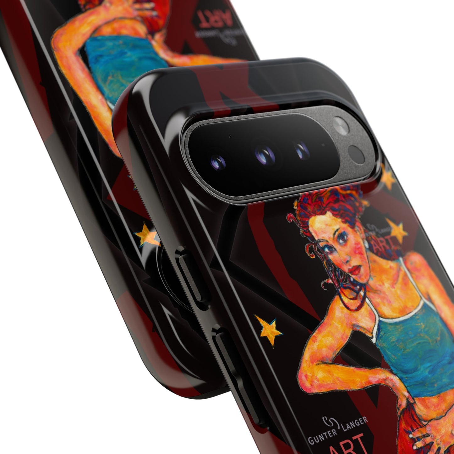 Tough Cases - Google Pixel - Samsung Galaxy - Motiv: Lea, Sternenhimmel, Mikado3