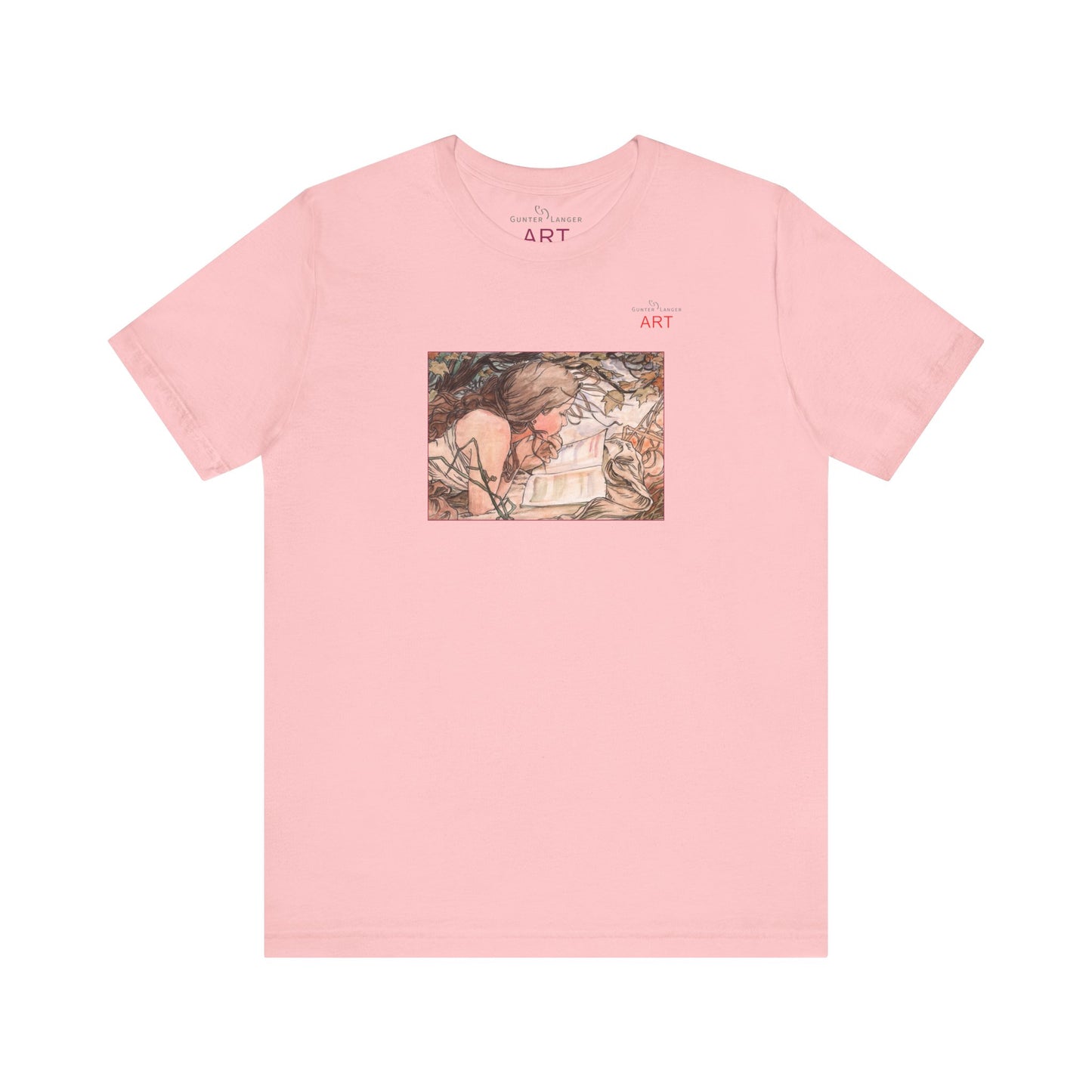 Jersey Short Sleeve Tee - Motiv: Front Antonia, H 15,73 cm