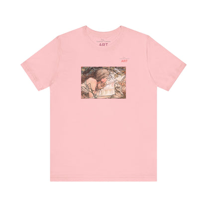 Jersey Short Sleeve Tee - Motiv: Front Antonia, H 15,73 cm