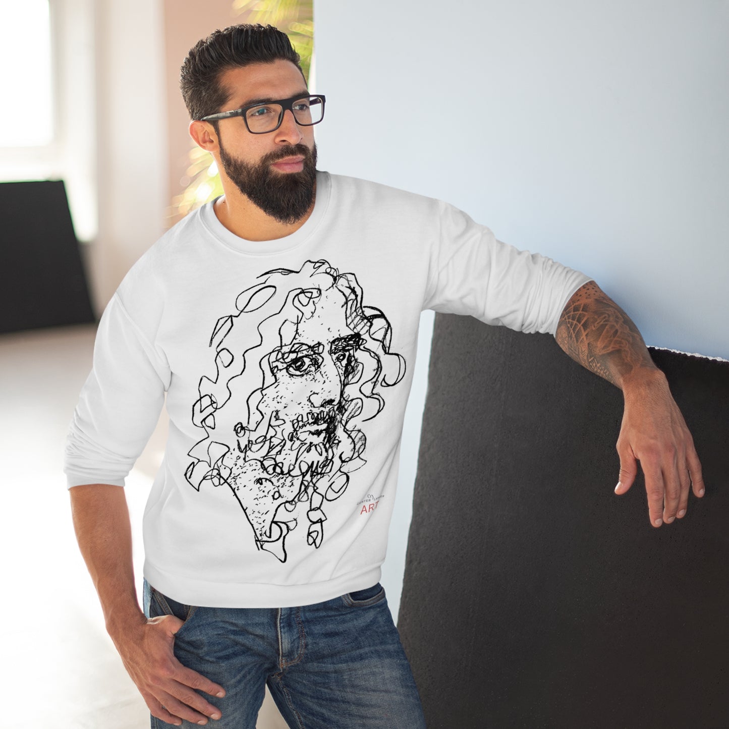 Unisex Crew Neck Sweatshirt (EU) - Motiv: Montenegro & Montenegro