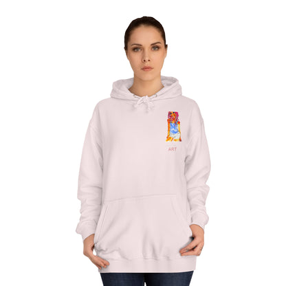 Unisex College Hoodie -  Motiv: Steffi (klein) & Steffi