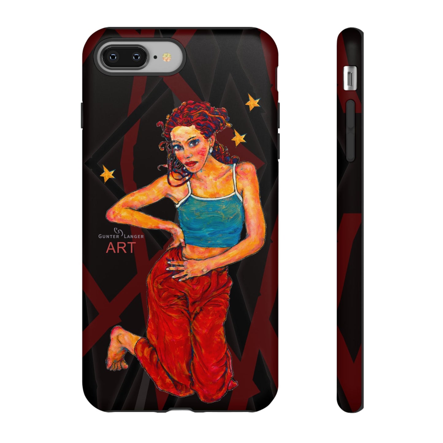 Tough Cases - iPhone - Motiv: Lea, Sternenhimmel, Mikado3