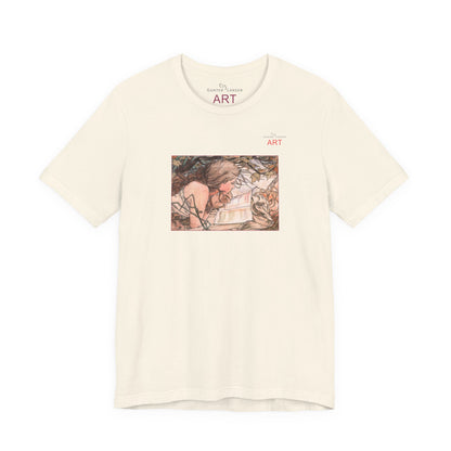 Jersey Short Sleeve Tee - Motiv: Front Antonia, H 15,73 cm
