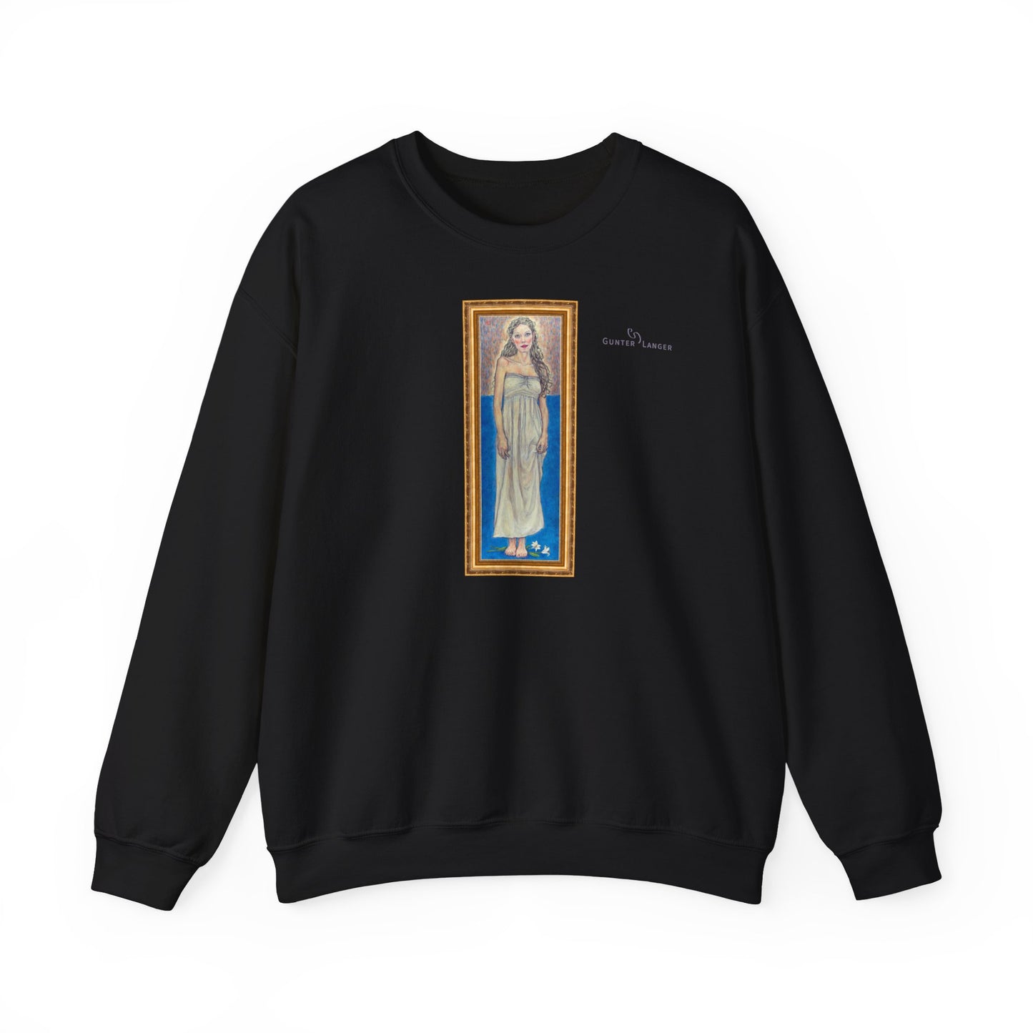 Unisex Heavy Blend™ Crewneck Sweatshirt - Motiv: Front Marie (gerahmt)