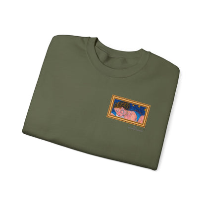 Unisex Heavy Blend™ Crewneck Sweatshirt - Motiv: Front Alva (Ausschnitt) &  Rückseite Alva