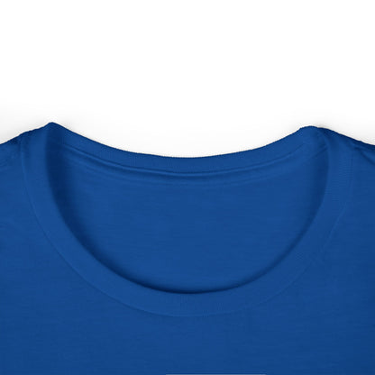 Women's Softstyle Tee - Motiv: Front, Erna, H 8 cm