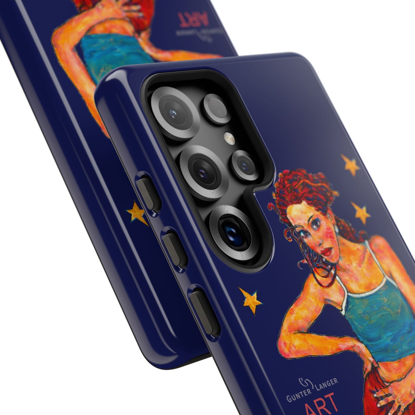 Tough Cases - Google Pixel - Samsung Galaxy - Motiv: Lea, Sternenhimmel