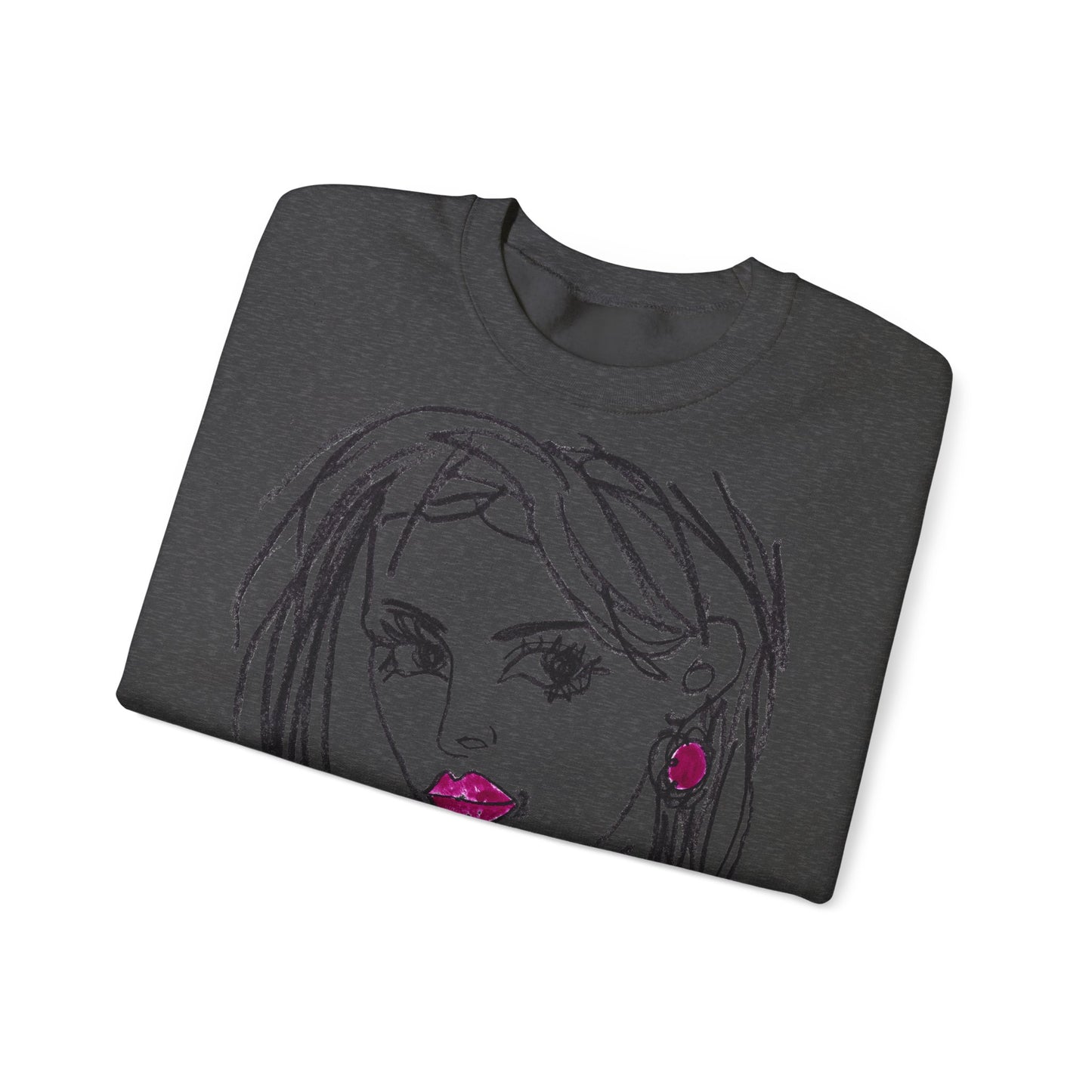 Unisex Heavy Blend™ Crewneck Sweatshirt - Motiv Front Raja