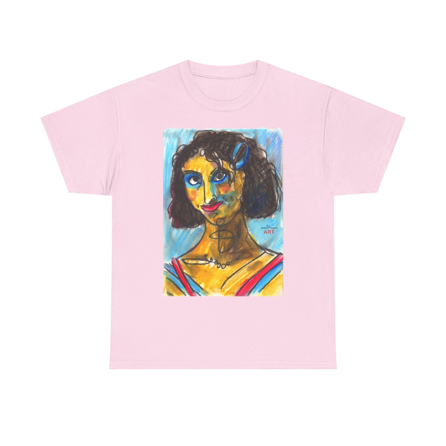Unisex Heavy Cotton Tee - Motiv: Front Frechdax
