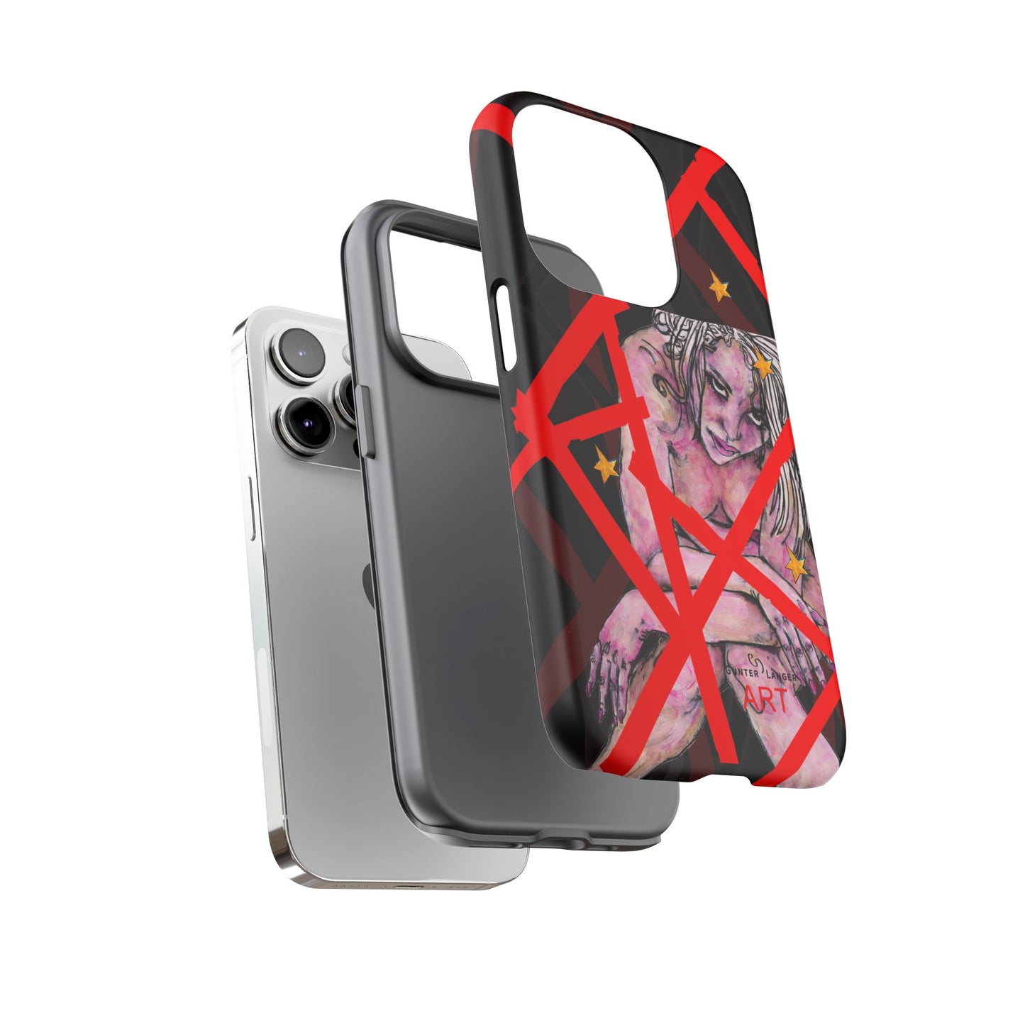 Tough Cases - iPhone - Motiv: Stella, Mikado