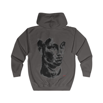 Unisex Full Zip Hoodie - Motiv: Front Logo & Rückseite Paul