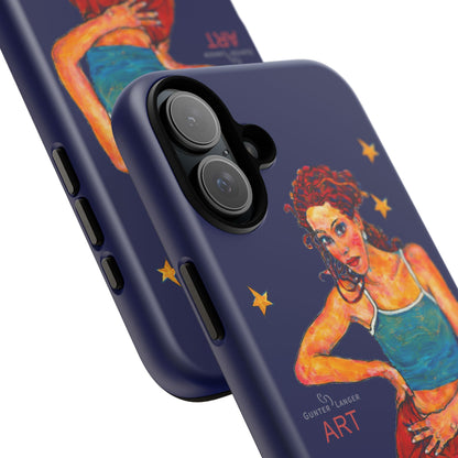 Tough Cases - iPhone - Motiv: Lea, Sternenhimmel