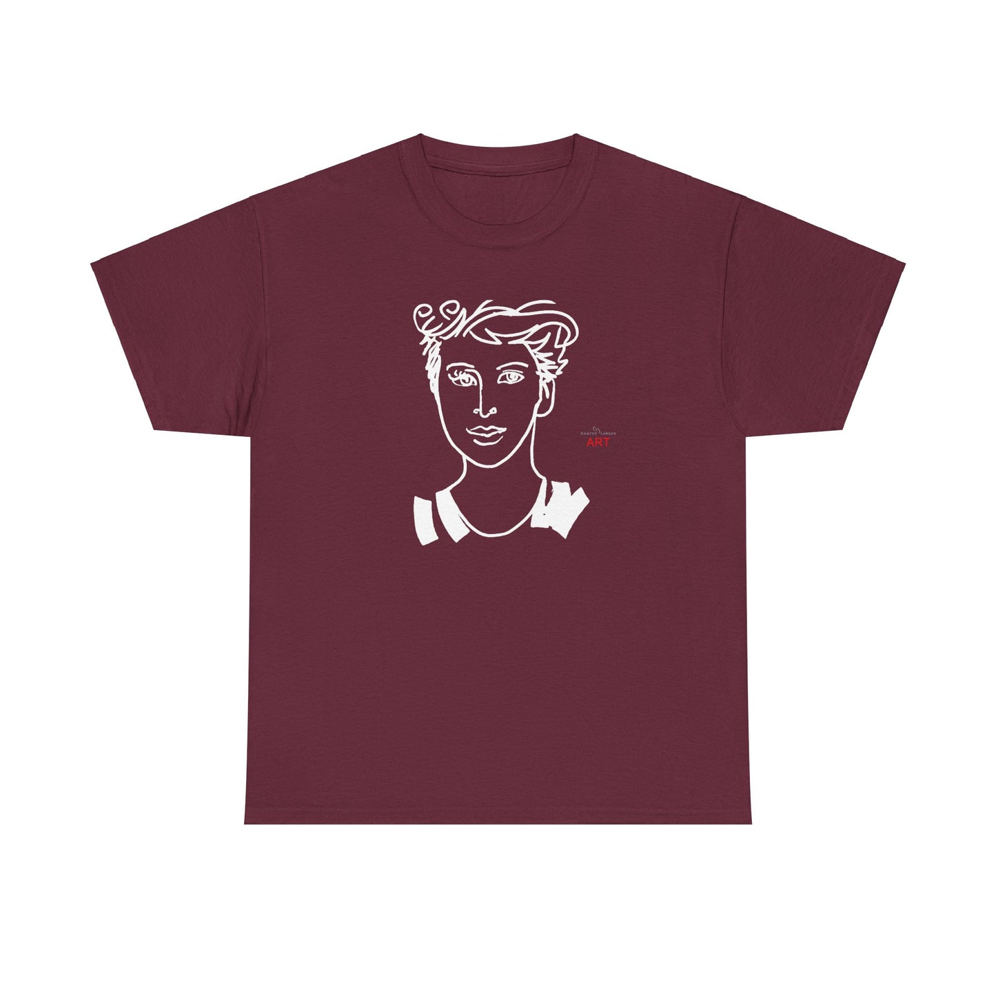 Unisex Heavy Cotton Tee - Motiv: Lars Front