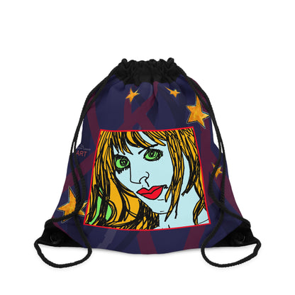 Drawstring Bag - Motiv: Vorderseite und Rückseite, Natalie