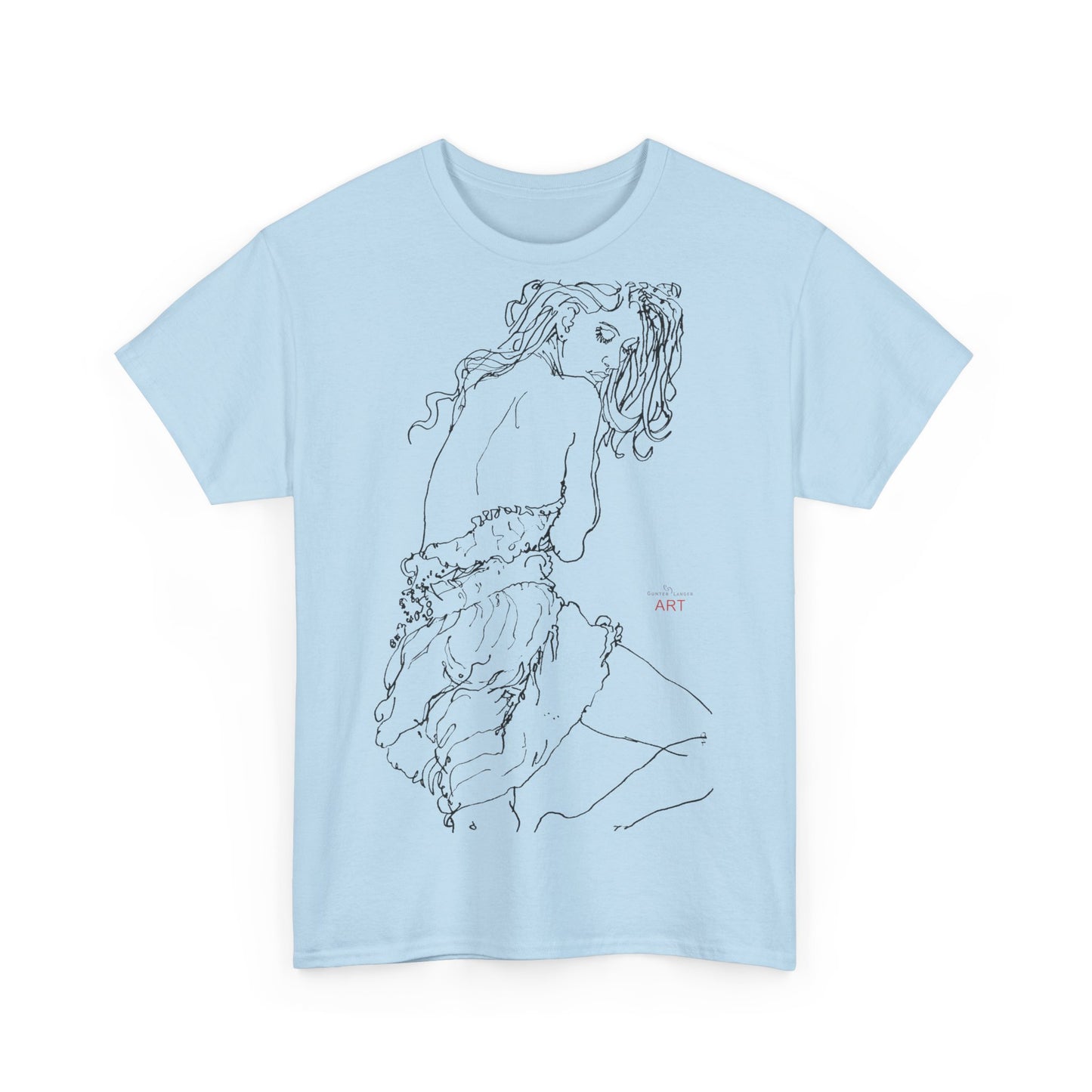 Unisex Heavy Cotton Tee - Motiv: Front Giselle