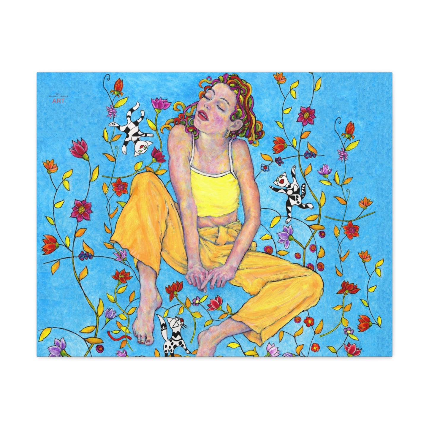 Matte Canvas, Stretched, 1.25" - Motiv: Carolin