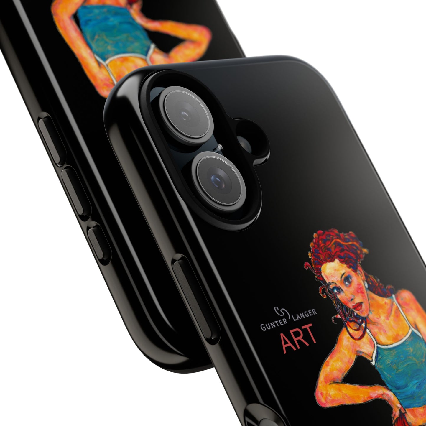 Tough Cases - iPhone - Motiv: Lea, Schwarz