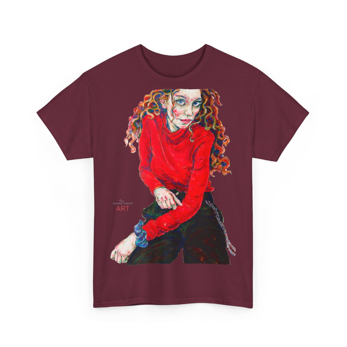 Unisex Heavy Cotton Tee - Motiv: Front Franciska
