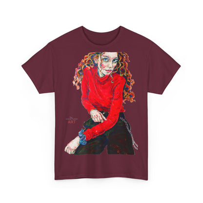 Unisex Heavy Cotton Tee - Motiv: Front Franciska