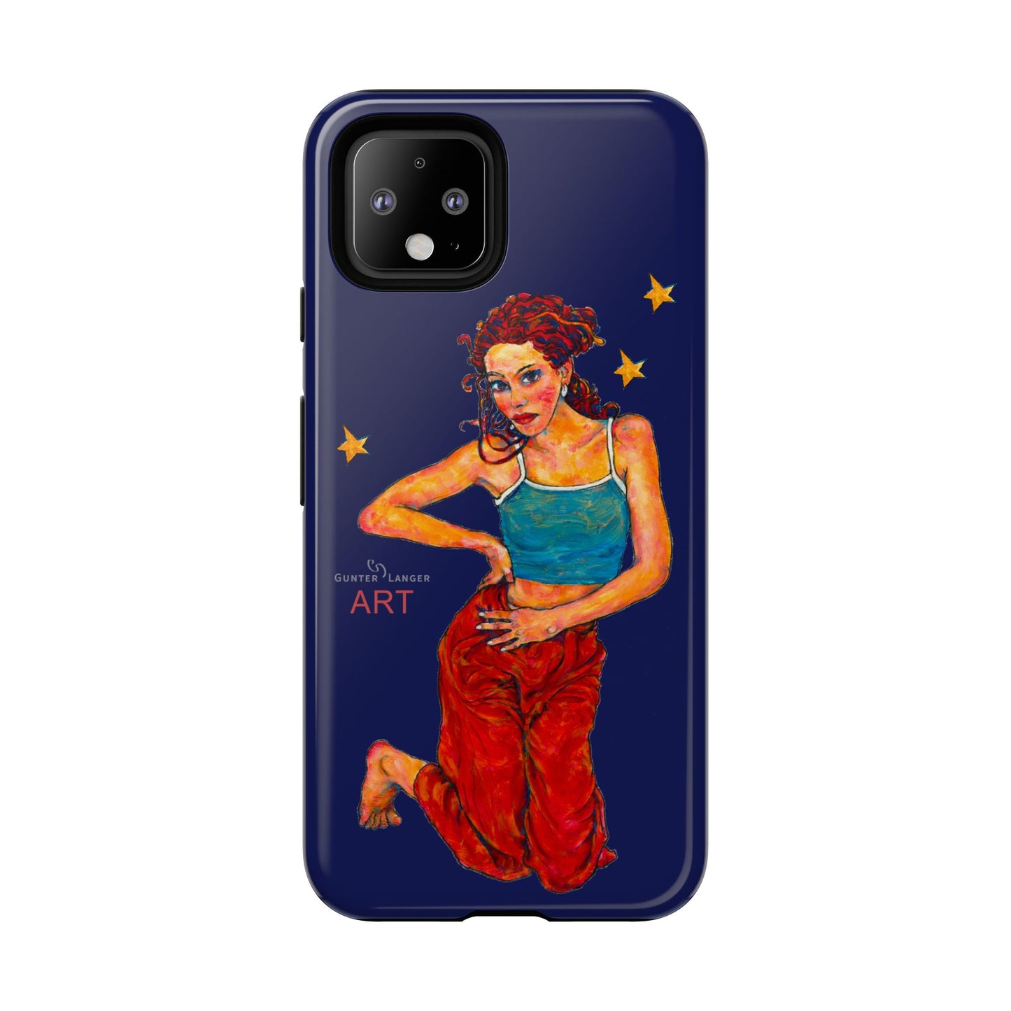 Tough Cases - Google Pixel - Samsung Galaxy - Motiv: Lea, Sternenhimmel