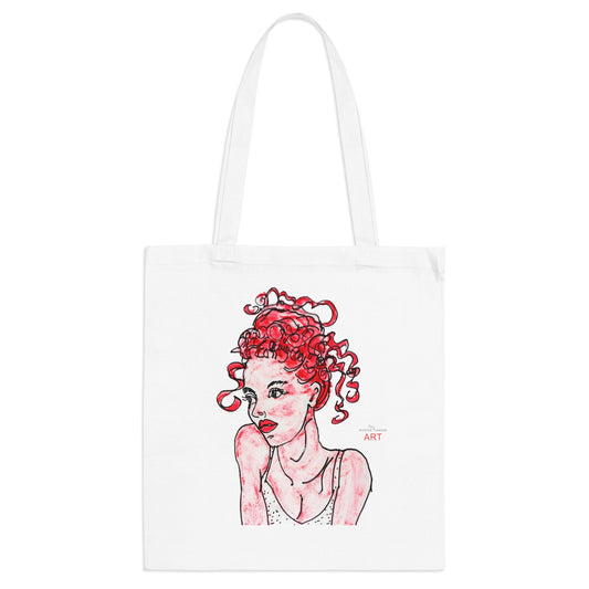 Tote Bag - Motiv: Mila, einseitig bedruckt, H 30,5 cm