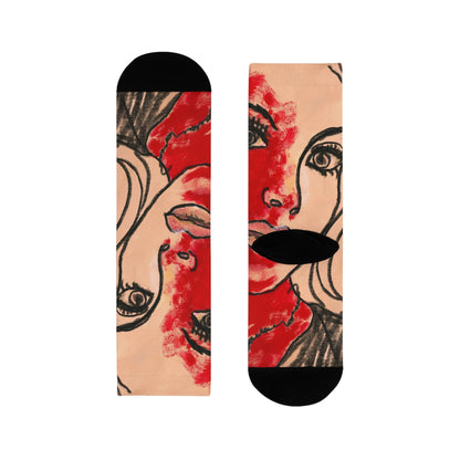 Sublimation Crew Socks (EU) - Motiv: Christina 2