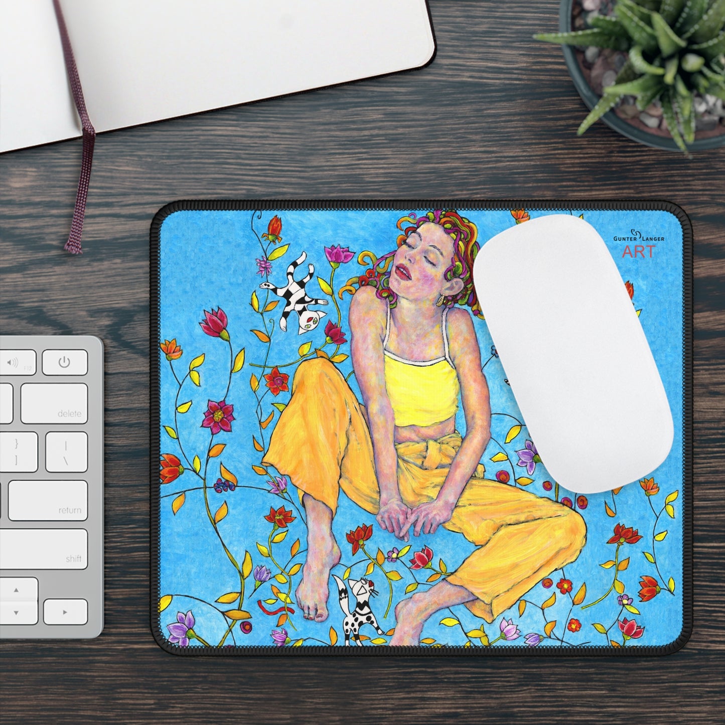 Gaming Mouse Pad - Motiv: Carolin