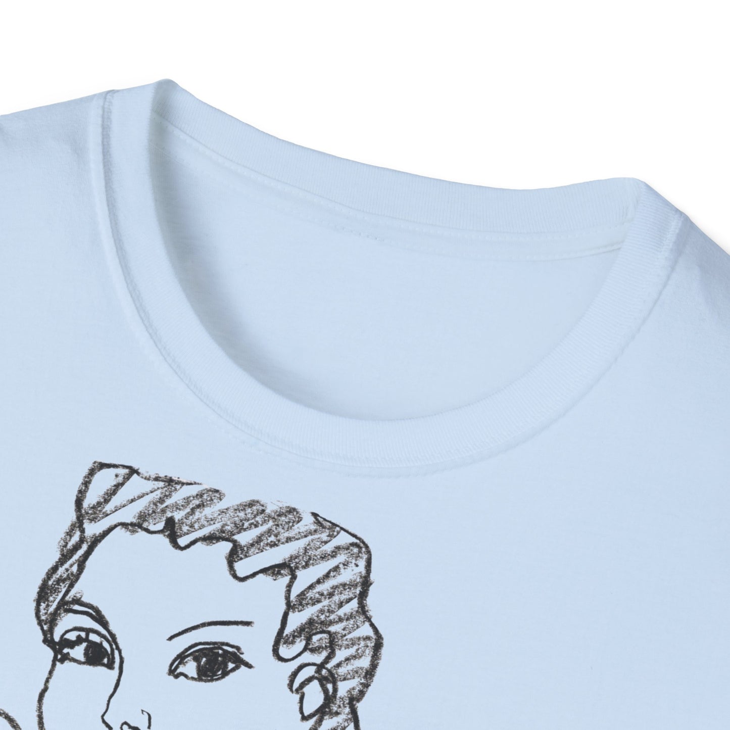 Unisex Softstyle T-Shirt - Motiv: Front "Carlotta"