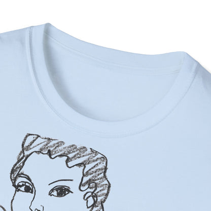 Unisex Softstyle T-Shirt - Motiv: Front "Carlotta"