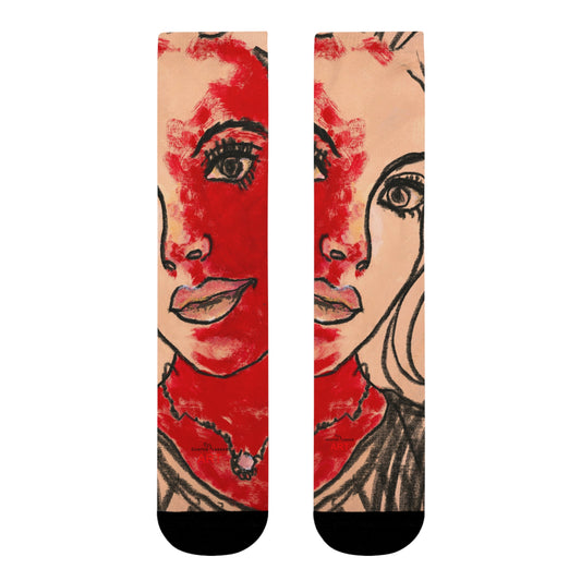 Sublimation Crew Socks (EU) - Motiv: Christina L