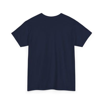 Unisex Heavy Cotton Tee - Motiv: Front, Ria mit Art Rot, H 40 cm