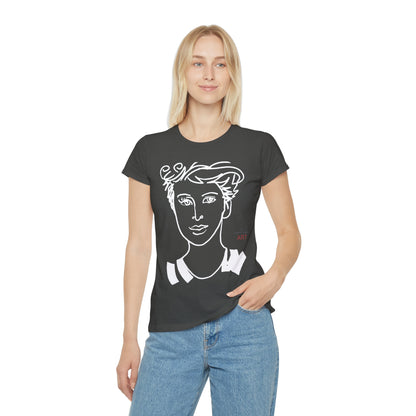 Women's Iconic T-Shirt - Motiv: Lars & Lars (weiß)
