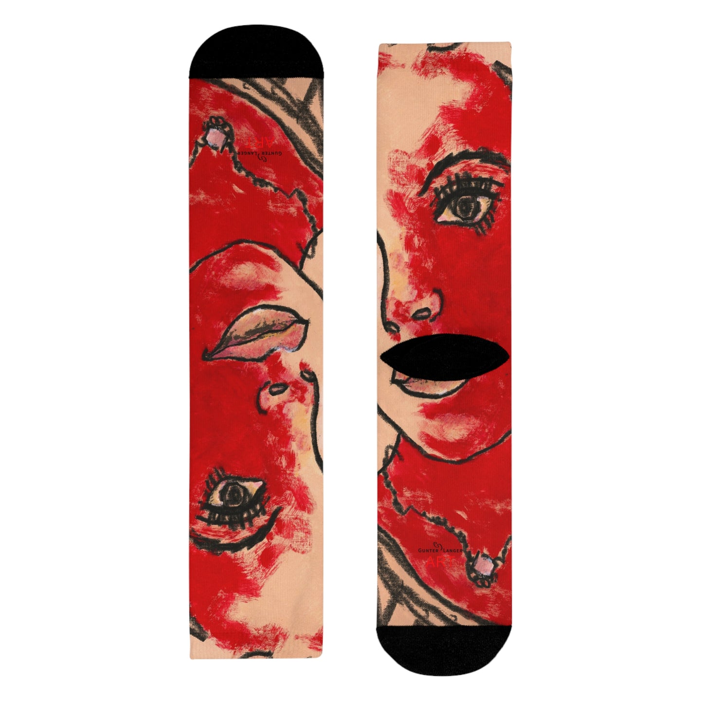 Sublimation Crew Socks (EU) - Motiv: Christina L