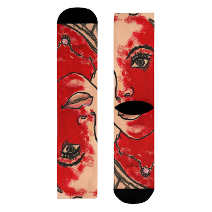 Sublimation Crew Socks (EU) - Motiv: Christina L